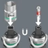 WERA 8009 Zyklop Pocket Set 2 Rögzítő készlet 18 részes