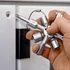 KNIPEX Kapcsolószekrény kulcs TwinKey (00 11 01)