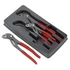 KNIPEX Cobra Vízpumpafogó készlet 180/250/300mm 3db-os (00 20 09 V02)