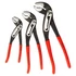 KNIPEX Vízpumpafogó készlet 180/250/300mm 3db-os (00 20 09 V03)