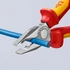 KNIPEX Szigetelt kombinált fogó 180mm (03 06 180)
