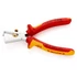 KNIPEX Huzalcsupaszító (blankoló) fogó nyitórugóval, univerzális 160mm (11 06 160)