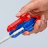 KNIPEX ErgoStrip Kábelcsupaszító, 0,2-6mm2, 135mm (16 95 03 SB)