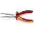 KNIPEX SZIGETELT Telefon (rádió) fogó egyenes 200mm (26 16 200)