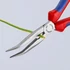 KNIPEX Fél-kerek csőrű fogó vágóéllel (gólyacsőr fogó) 200mm (26 22 200)