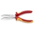 KNIPEX SZIGETELT Telefon (rádió) fogó hajlított 200mm (26 26 200)