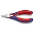KNIPEX Elektronikai markolófogó, lapos, széles csőrrel 115mm (35 12 115)