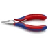 KNIPEX Elektronikai markolófogó, lapos, kerek csőrrel 115mm (35 22 115)