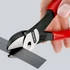 KNIPEX TwinForce Nagy teljesítményű oldalcsípőfogó 180mm (73 71 180)