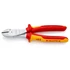 KNIPEX Szigetelt erő-kímélő és oldalcsípőfogó 200mm (74 06 200)