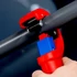 KNIPEX DPT50 Csővágó vastag falú műanyag csövekhez, 32/40/50mm, 2,5-3,5mm (90 23 02 BK)