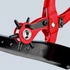 KNIPEX Bőrlyukasztó fogó 2-5mm (90 70 220)