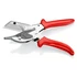 KNIPEX Sarokvágó olló műanyag és gumi profilokhoz 215mm (94 35 215)