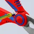 KNIPEX Villanyszerelő olló 160mm (95 05 10 SB)