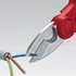 KNIPEX Villanyszerelő olló 155mm (95 05 155 SB)