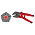 KNIPEX MultiCrimp Krimpelő fogó cseretárral, barnított 250mm (97 33 02)