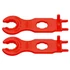 KNIPEX Szerelőszerszám készlet MC4 szolár dugós csatlakozókhoz 2db (Multi-contact) (97 49 66 2)
