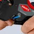 KNIPEX NexStrip Krimpelő készlet érvéghüvellyel, AWG32-8, 0,03-10mm2, 190mm (97 90 27)