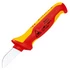 KNIPEX Szigetelt kábelcsupaszító (blankoló) kés 190mm (98 52 SB)