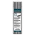 PICA BIG DRY Jelölőmarker betét, 2B grafit 2x5/150mm 12db (Szürke) (6030)