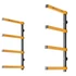 STRONGBOLD StrongRack R400 fali rendszerező 620x30x300cm 200kg (1pár) (382400STRONGBOLD)