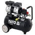 YATO Kompresszor, csendes, olajmentes, 24l, 8bar, IPX0, 750W/230V