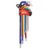 YATO Torx kulcskészlet, színezett, hosszított 9 részes (T10-T50) (YT-05636)